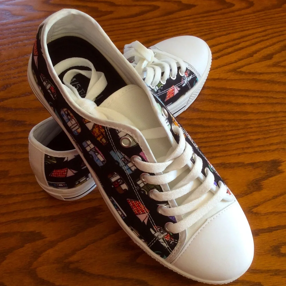 NWOT Camping Women’s Sneakers, Sz 7-7.5 (Euro 38)